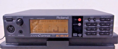 DTM・DAW Roland SC-55mkII Roland SC-55MKII Sound Canvas DTM GS Module MIDI Interface USB