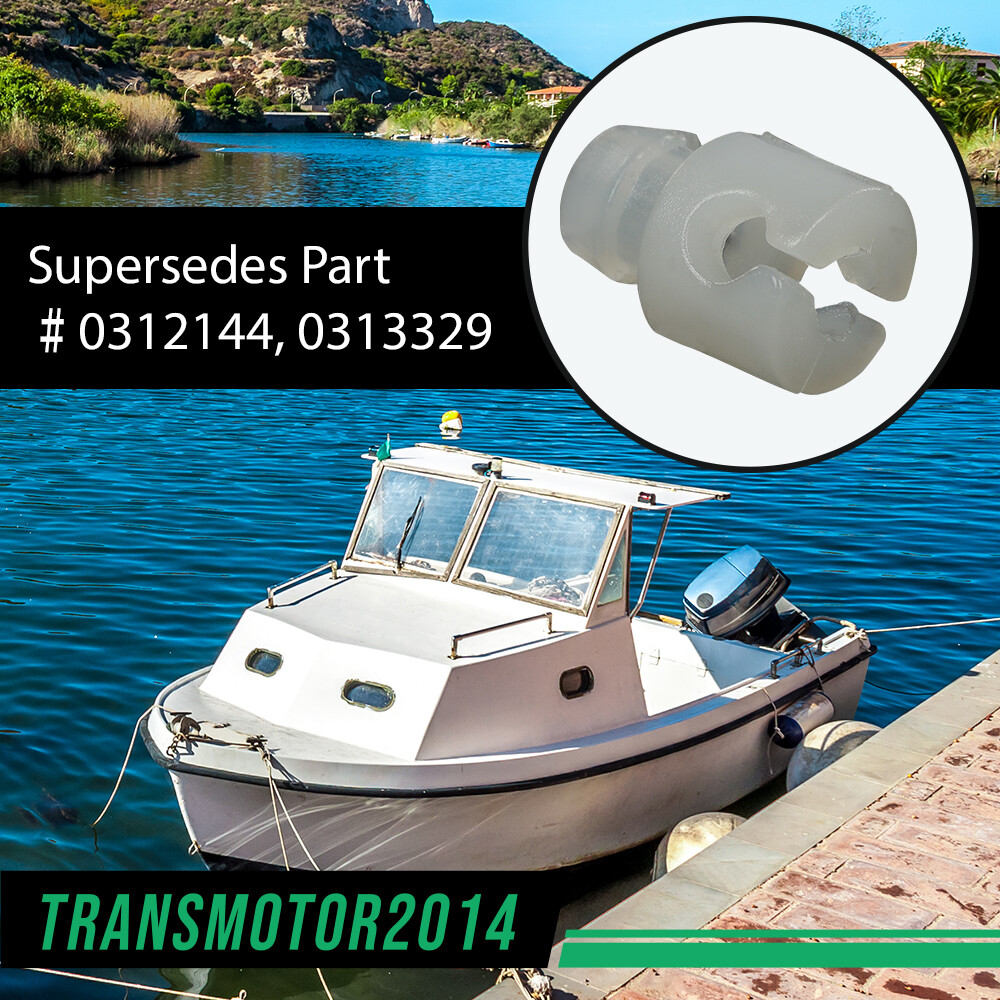 Grandorange Throttle Lever / Carb Link Retainer For Johnson Evinrude Outboard - Replaces 0312144 0313329 - New