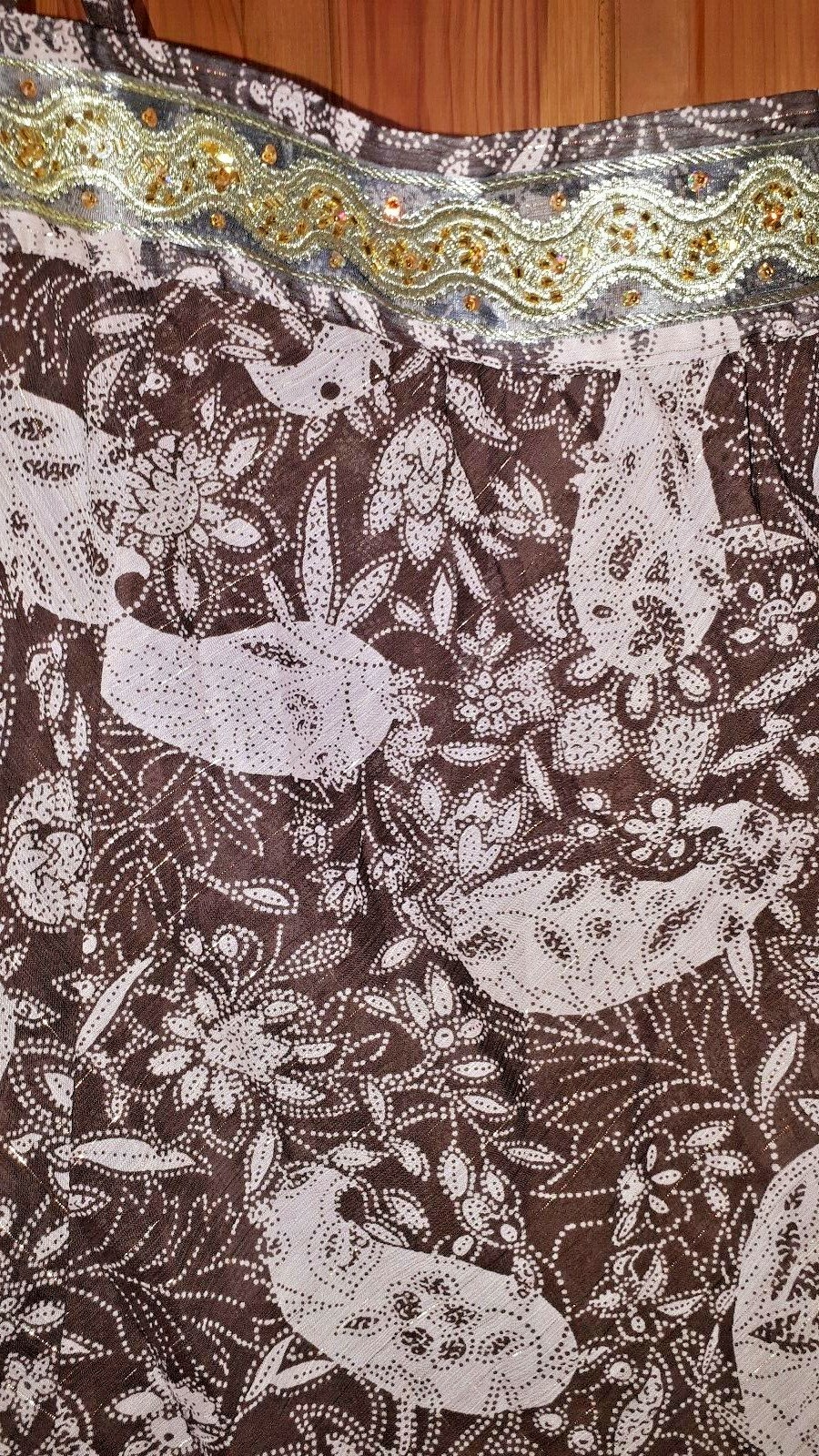 Paisley gold lurex sequin bead camisole hippie boho festival by Dorothy Perkins image 2