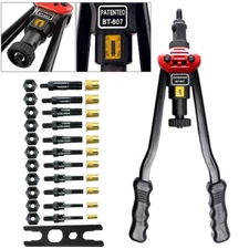 16" Riveter Gun Auto Rivet Tool Stainless Steel Nuts Insert Tools Mandrel Kit