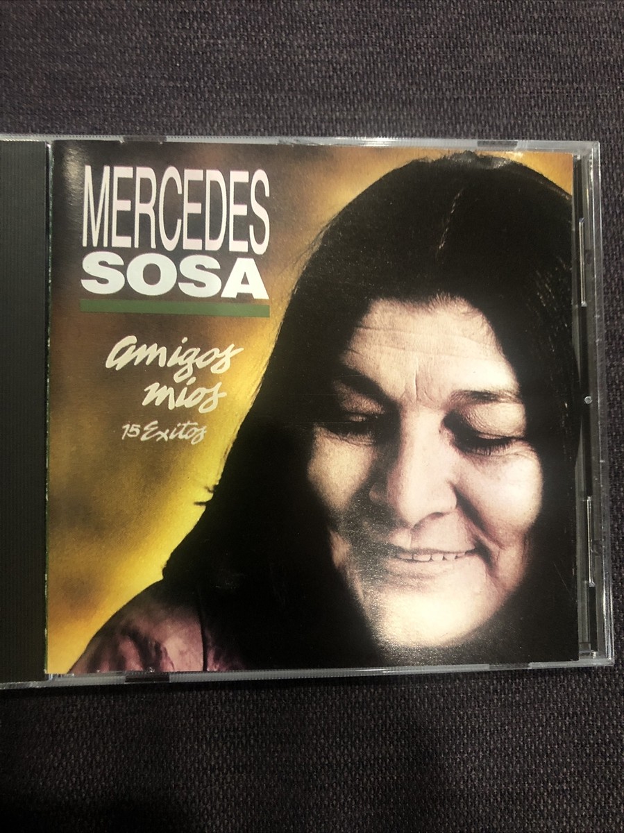 ワールドミュージック CD Mercedes Sosa Amigos M?os (15 Exitos) PPD23 Philips /00110 Mercedes Sosa – Amigos Míos (15 Exitos) – CD (Compilation