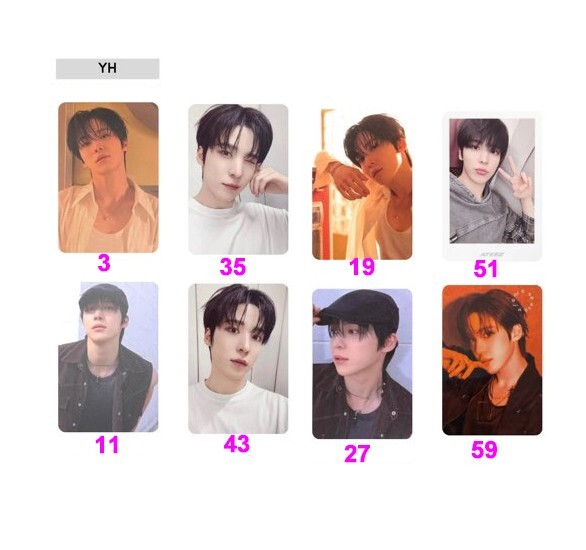 ATEEZ - Album Golden Hour: Part 3 Official Photocard POCA