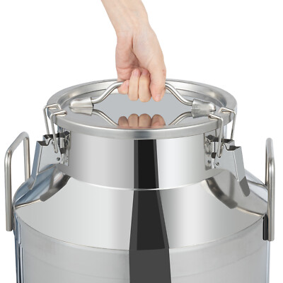 60L Stainless Steel Fermenter Barrel Bottle Brew Wine Milk Keg Silicone Seal Can