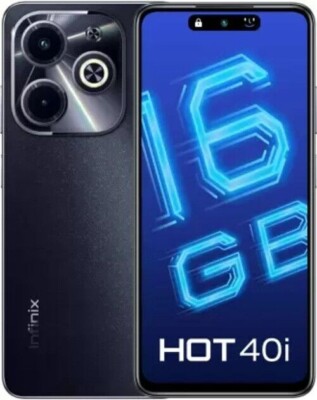 Infinix HOT 40i (Starlit Black, 256 GB) (8 GB RAM) Factory Network Unlocked
