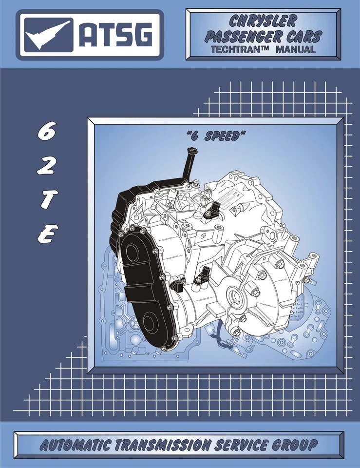 62TE ATSG Rebuild Manual Ultradrive Transmission Book Transaxle Service Overhaul