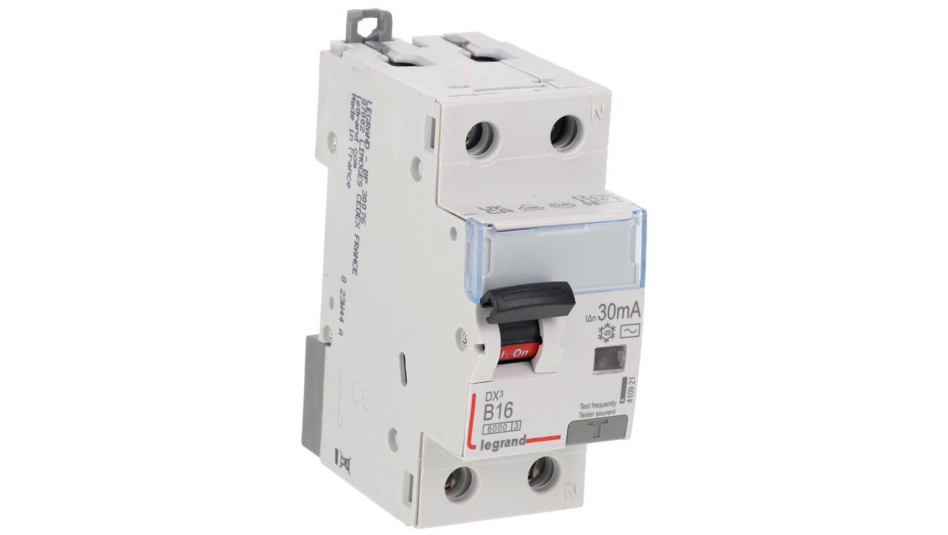 2P 16A B P310 Series DX3 410921 Differential Current Switch