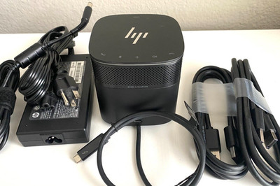 HP G2 Thunderbolt 3 Docking Station - Audio Module 120W Dock w/ 2 DP cables