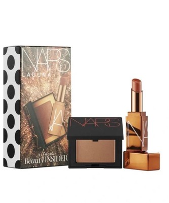 NARS Laguna Mini Bronzer and Lip Balm Sephora Gift Set Travel Size NIB