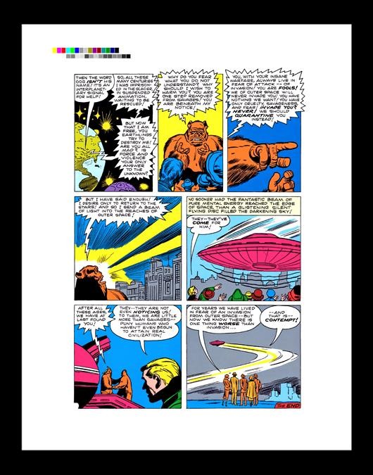 Jack Kirby Tales of Suspense #27 Rare Production Art Pg 7