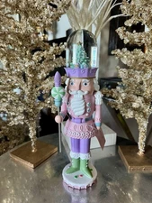 New 2025 Christmas Bella Lux Pastel Nutcracker Snow Globe Top