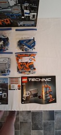 LEGO TECHNIC Container Yard Set 42062, 631 Pieces, 2 in 1, Box