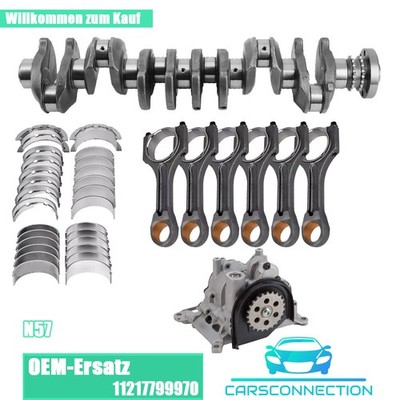 Für BMW Geschmiedeter Kurbelwelle Mit Motor Umbau Set N57D30 N57 3.0 D 3 Turismo