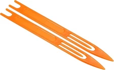 PATIKIL Netting Needle Shuttles Plastic Fishing Net 270x23x5.3mm, Orange 