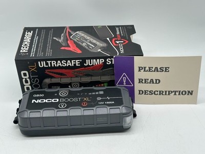 NOCO Boost GB50: 1500A UltraSafe Jump Starter - READ/FOR PARTS