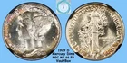 1929-D Mercury Dime NGC MS 66 FB - Blazing Color Spectrum Tones!!!