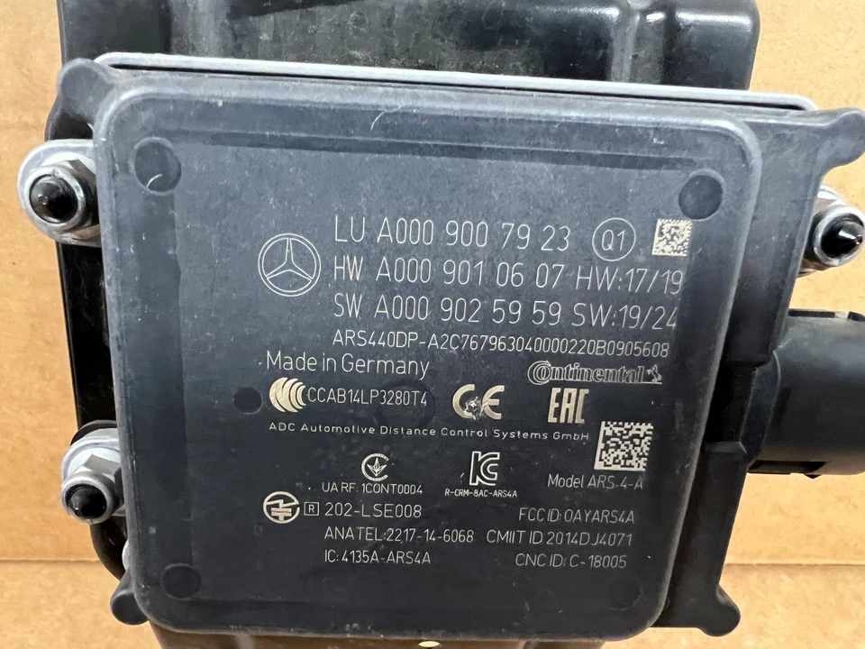 OEM 2021-2024 MERCEDES-BENZ GLS GLE FRONT DISTANCE RADAR SENSOR - Image 3 of 4