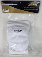 TACHIKARA Volleyball Knee Pads TK-SMASH White Size Adult S/M Pull On Flexible