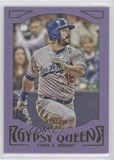 2016 Topps Gypsy Queen Purple Paper Frame 30/250 Andre Ethier #48 2v7