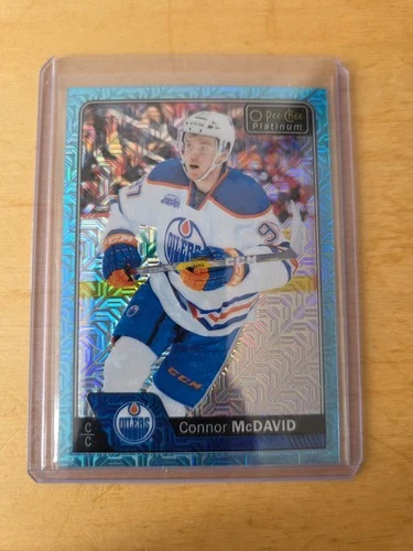 2016-17  O-Pee-Chee Platinum - Ice Blue Traxx  parallel  Connor McDavid # 1