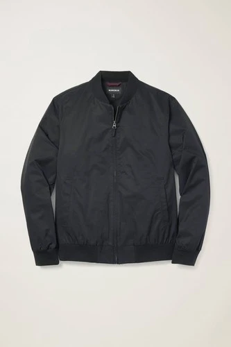 Bonobos The Boulevard Bomber Black Size Large  - product listing photo