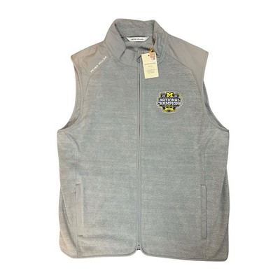 Peter Millar University of Michigan Wolverines Football 2023 Champions Vest L