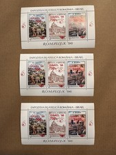 ROMANIA 1998 International Stamp Ex  ISREAL  98 - ROMFILEX  96  MNH minisheet
