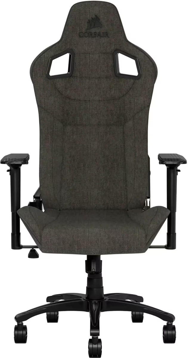 CORSAIR - T3 RUSH Fabric Gaming Chair - Charcoal | eBay