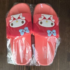 Sanrio My Melody Sandals 24cm Girls Shoes Pink Character Footwear