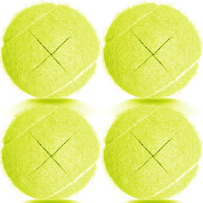 Tennis Balls for Walkers Pre Cut, 4Pcs Walker Tennis Balls Precut Tennis Balls f