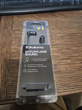 Skullcandy Jib In-Ear Wired Earbuds  Microphone - Black S2DUYK-343 NIB