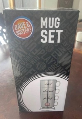 Dave & Buster s Mug Set