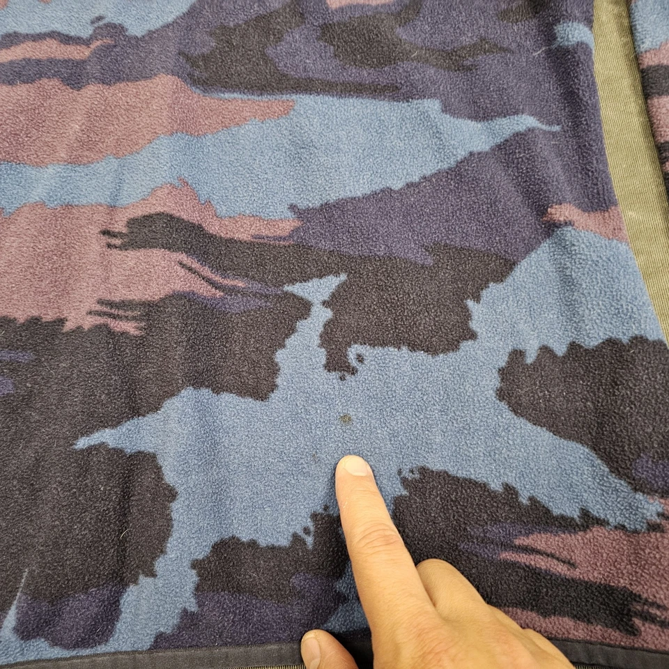 Pullover Patagonia Synchilla Snap-T para mujer pequeño polar camuflaje KSDB exterior Foto 3 de 4