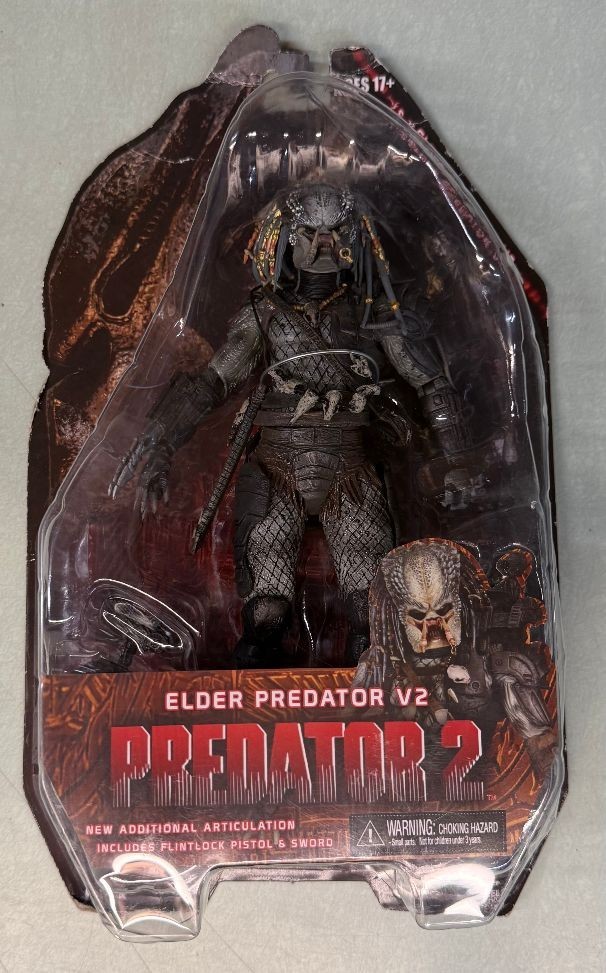 NECA Predator 2 Series 12 Elder Predator V2 Action Figure for sale