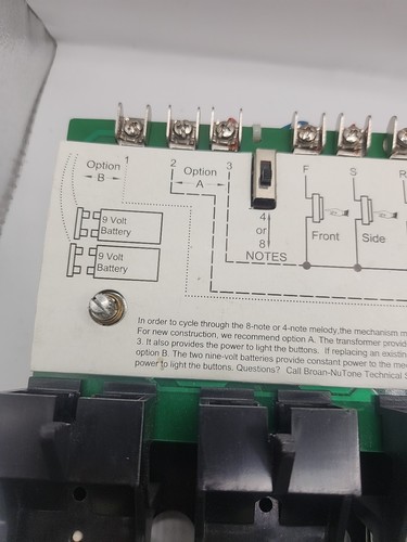 NuTone S99521301C PC Board - Chime Mechanism for C500 C501 C501CY LA501CY - Picture 2 of 13