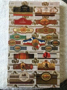 La Aurora custom cigar band art - display - CIGartbyT - 12 1/2" x 7 1/2"