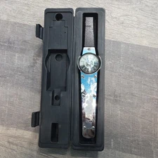 CDI Torque Wrench 6002LDIN 3/8" ,  600 Lb Torque Range - In Case **READ**