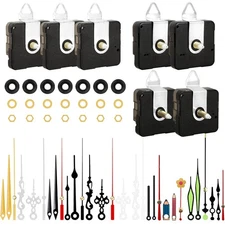 7pcs High Torque Quartz Clock Movement Mechanism Clock Kit with 10 Different ...