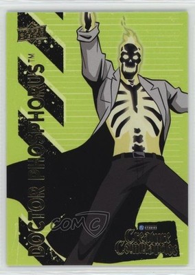 2025 Upper Deck DC Creature Commandos Green Neon /200 Doctor Phosphorous #2 0bn8