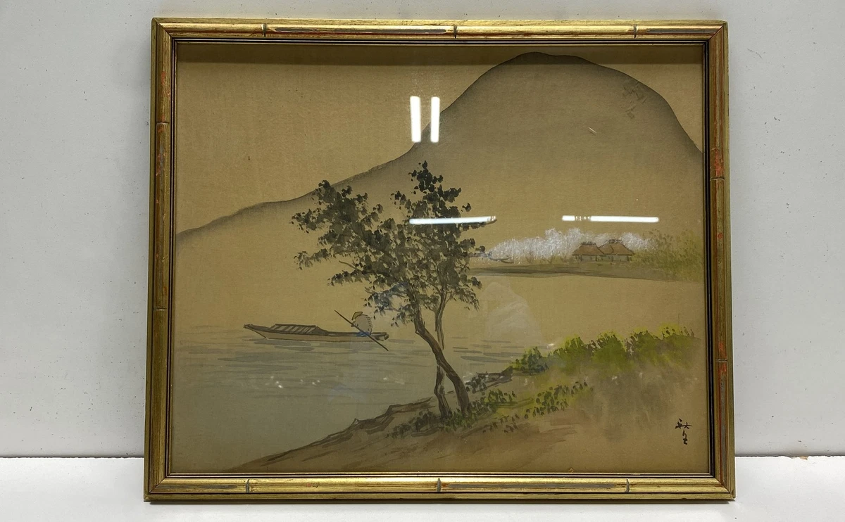 Vintage Original Antique Japanese Paintings & Scrolls for sale | eBay