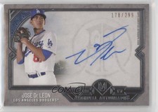 2017 Topps Museum Collection Archival 178/299 Jose De Leon #AA-JDL Auto 0ui5