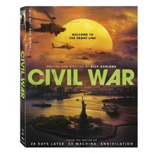 CIVIL WAR 2024 Blu-ray, DVD,  Digital