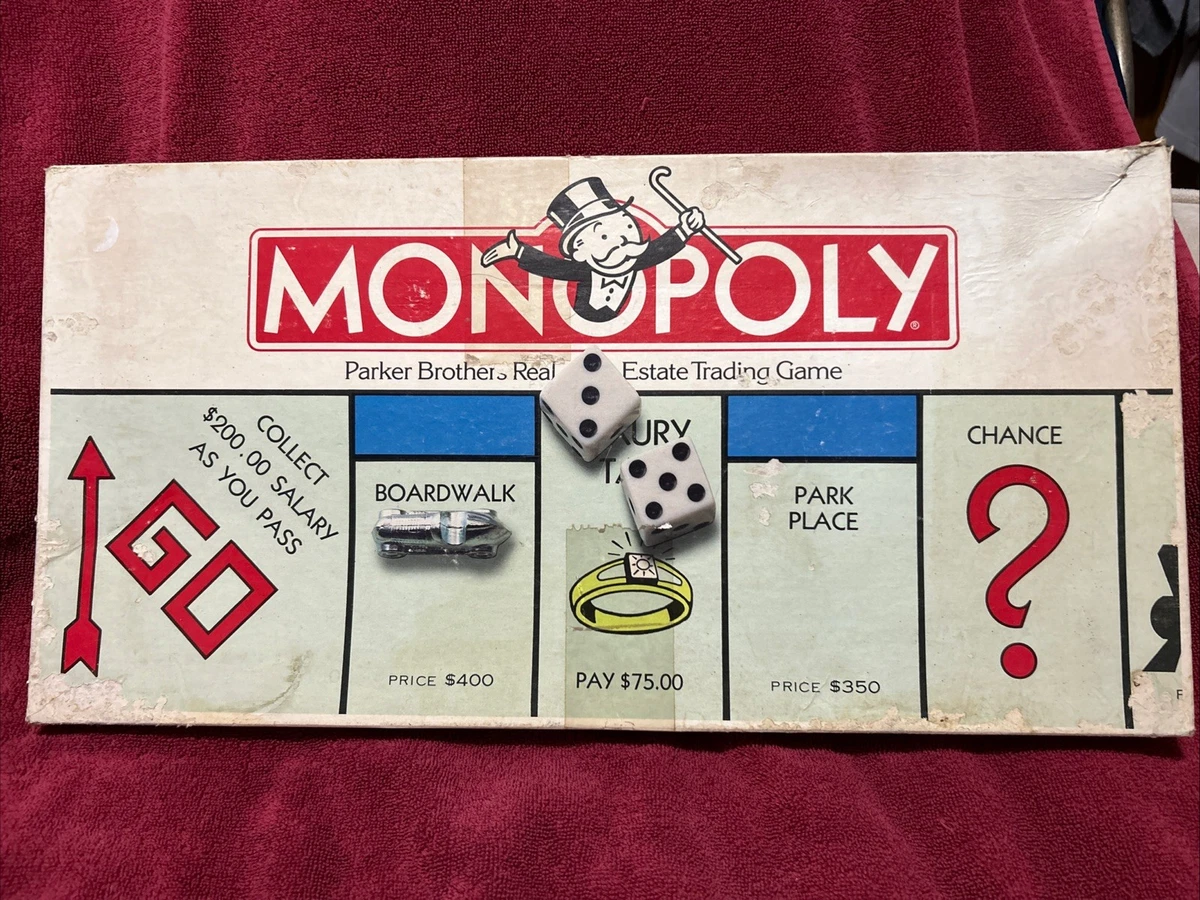 Monopoly 1968 Vintage Manufacture Board & Traditional Games for