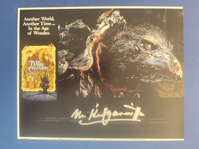   Michael Kilgarriff Signed 8x10   The Dark Crystal SkekUng Photo   COA