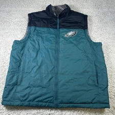 Philadelphia Eagles G-III Apparel NFL Reversible Vest Sz XL