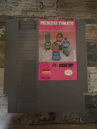 Princess Tomato in the Salad Kingdom Rare NES Cart Only