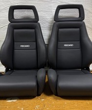 Recaro Ls-m 2seats Repaired Seats Faux Lether 0803