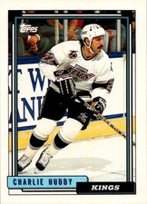 1992-93 Topps #279 Charlie Huddy Los Angeles Kings