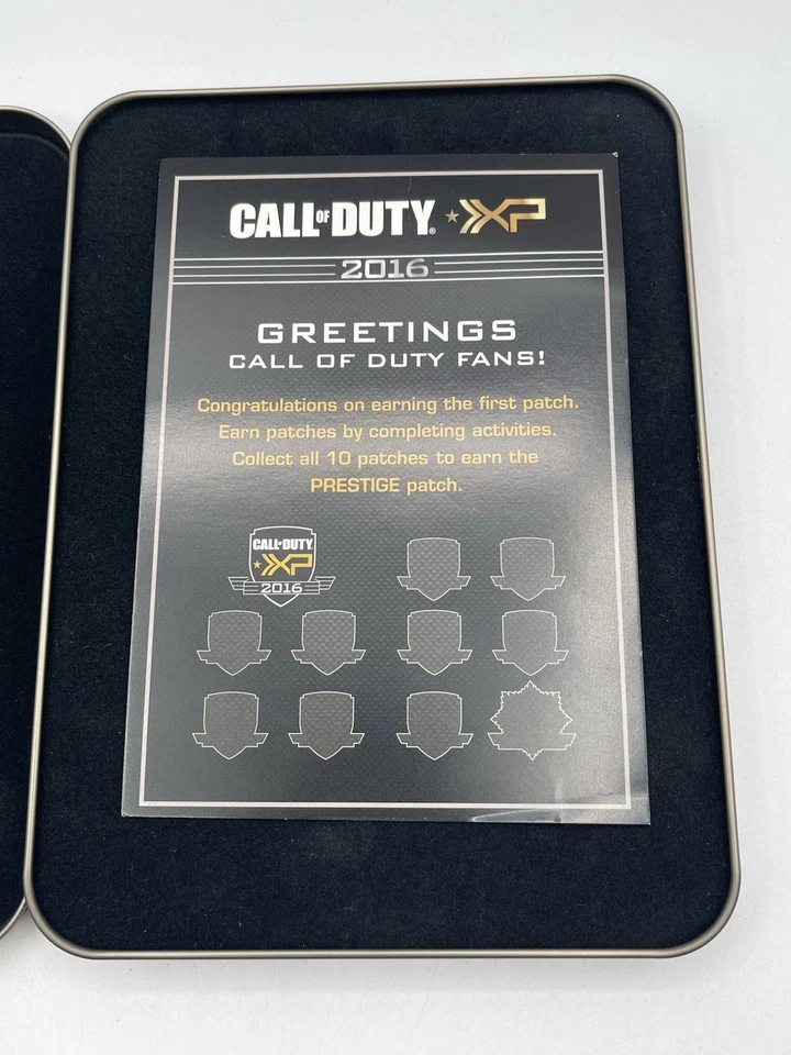Call of Duty XP Patch Lot - 2016 Los Angeles XP LA COD Championship + Metal Case - Image 3 of 4