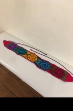 Mexican embroidered belt