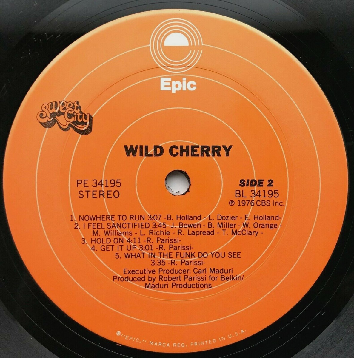 洋楽 WILD CHERRY 12inch LP WILD CHERRY 